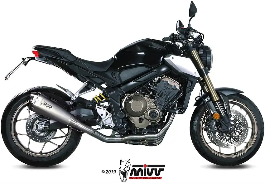 Scarico completo Mivv DELTA RACE omologato inox per Honda CBR 650 R 19-23