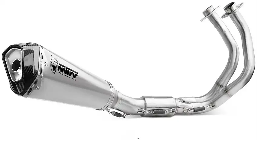 Scarico completo Mivv DELTA RACE omologato inox per Kawasaki Z 650 24-25