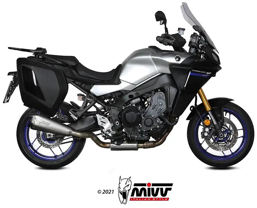 Scarico completo Mivv DELTA RACE omologato inox per Yamaha Tracer 900 GT 21-24