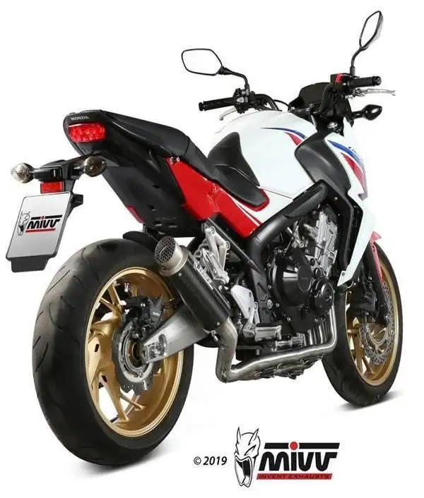 Scarico completo Mivv GPpro omologato carbonio per Honda CB 650 F 14-18