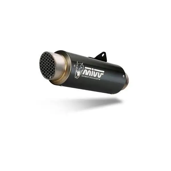Scarico completo Mivv GPpro omologato inox nero per Honda CB 650 F 14-18