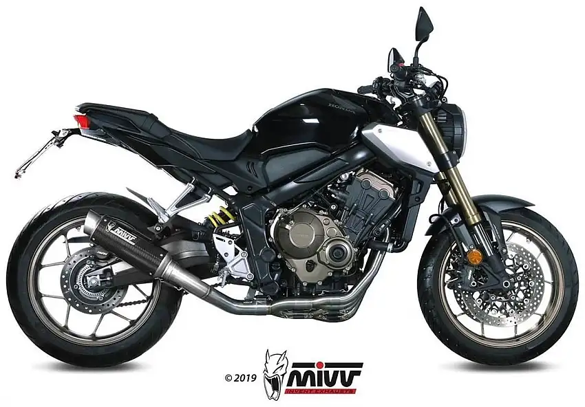 Scarico completo Mivv GPpro omologato carbonio per Honda CBR 650 R 19-23