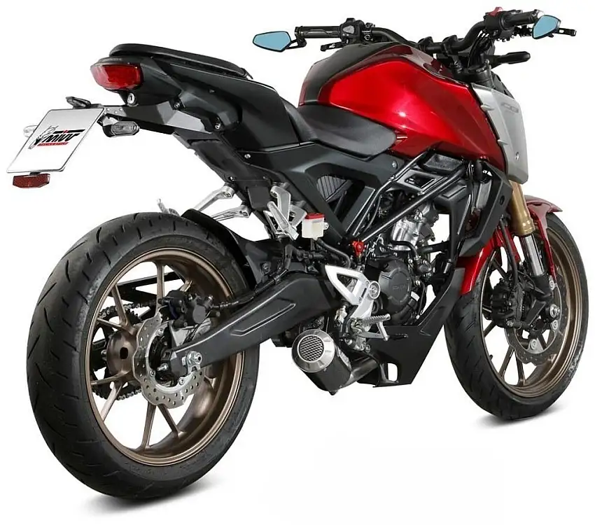 Scarico completo Mivv MK3 non omologato carbonio per Honda CB 125 R 21-24