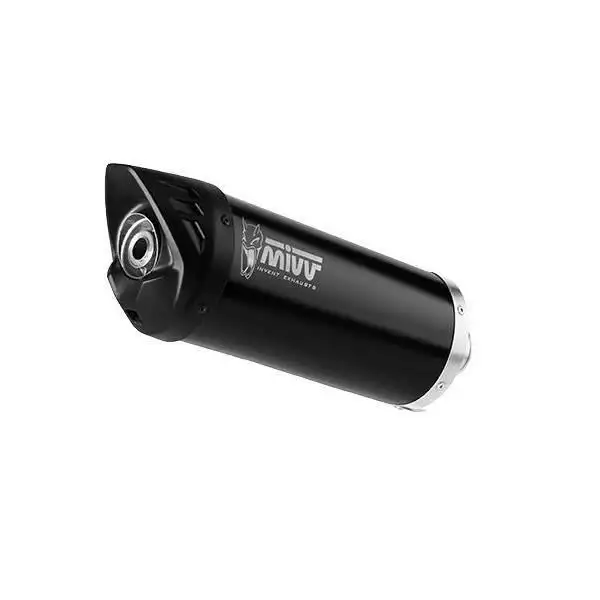 Scarico completo Mivv MOVER omologato inox nero per Honda SH 150 i 17-19