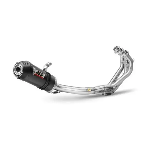 Scarico completo Mivv OVAL omologato carbonio con fondello in carbonio per Yamaha Tracer 900 GT 17-20