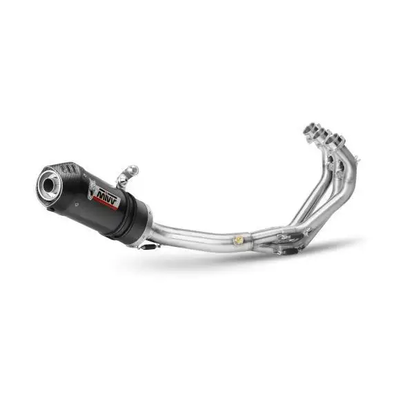 Scarico completo Mivv OVAL omologato carbonio con fondello in carbonio per Yamaha XSR 900 16-20