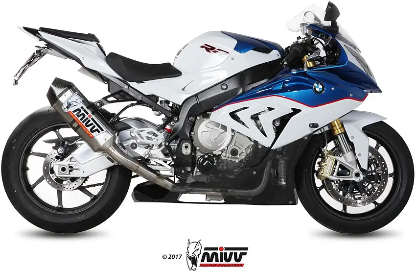 Scarico completo Mivv SPEED EDGE non omologato titanio per BMW S 1000 RR 15-16