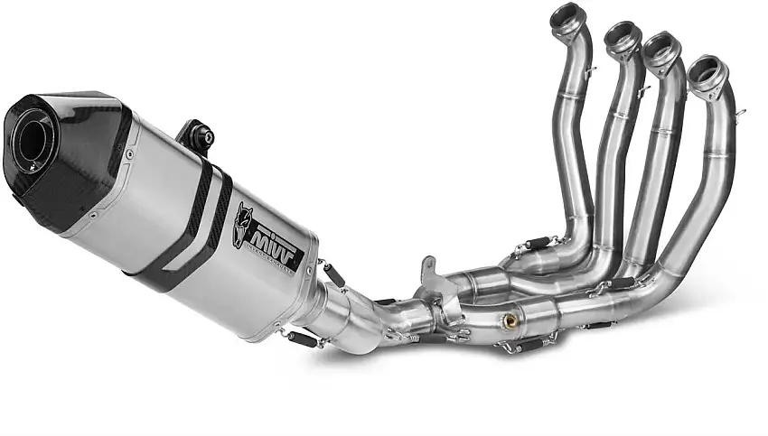 Scarico completo Mivv SPEED EDGE non omologato titanio per Kawasaki ZX-10R 11-15