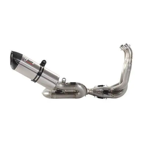 Scarico completo Mivv SUONO non omologato titanio con fondello in carbonio per Honda CBR 1000 RR 08-13