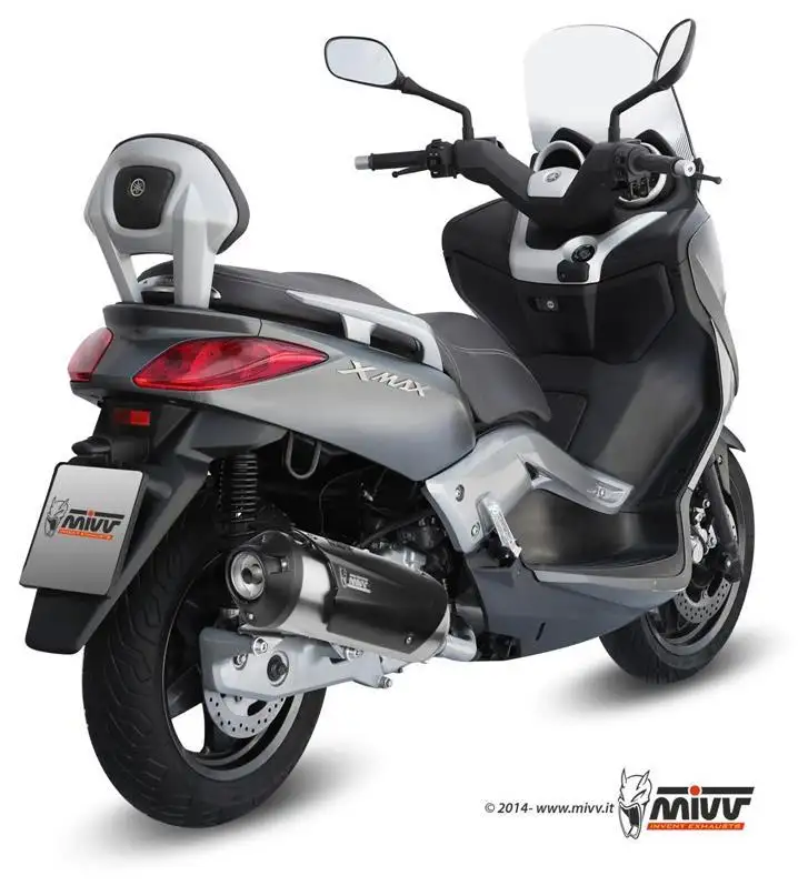 Scarico completo Mivv URBAN non omologato inox per Yamaha X-City 125 08-16