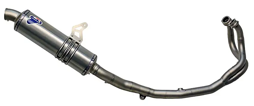 Scarico completo Termignoni non omologato con collettori in acciaio inox e terminale in titanio per Honda Africa Twin CRF 1000 L 16-17