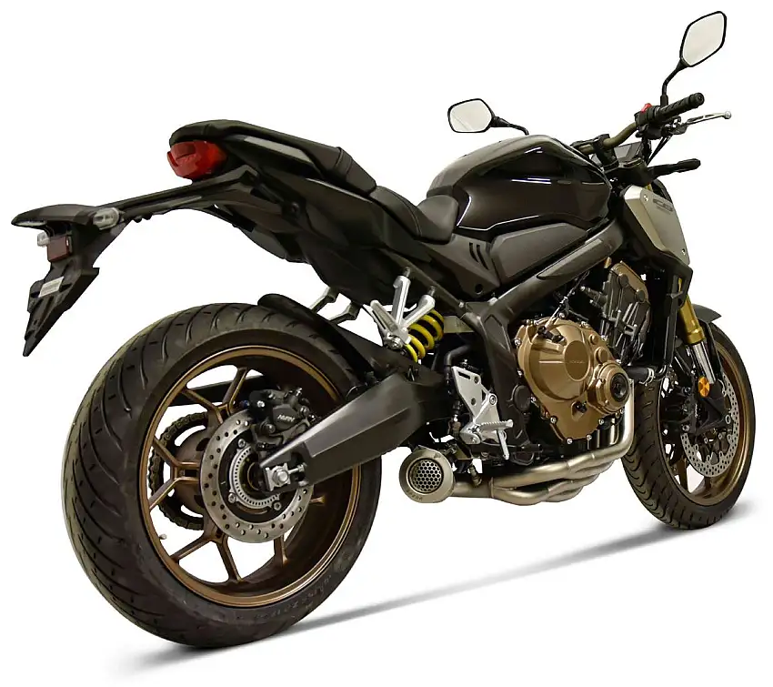Scarico completo Termignoni non omologato con collettori in acciaio inox e terminale in acciaio inox per Honda CB 650 R 19-25