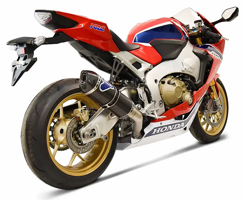 Scarico completo Termignoni non omologato con collettori in acciaio inox e terminale in carbonio per Honda CBR 1000 RR 17-19
