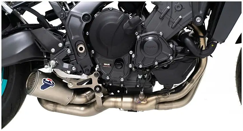 Scarico completo Termignoni non omologato con collettori in acciaio inox e terminale in acciaio inox per Yamaha Tracer 900 21-25