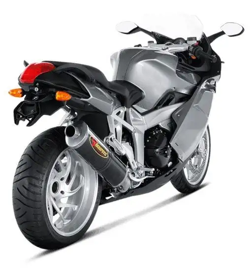 Terminale di scarico Akrapovic omologato in carbonio per BMW K 1200 S 05-08