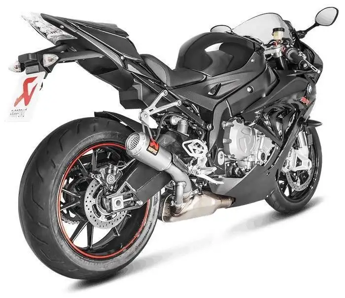 Terminale di scarico Akrapovic non omologato in titanio stile GP per BMW S 1000 RR 17-18