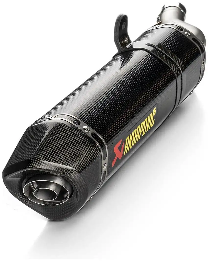 Terminale di scarico Akrapovic omologato Euro 5+ in carbonio per Honda Hornet 500 24-25