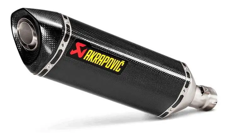 Terminale di scarico Akrapovic omologato Euro 4 in carbonio per Suzuki GSX-R 1000 17-25