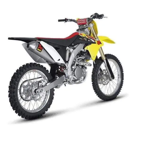 Terminale di scarico Akrapovic non omologato in titanio per Suzuki RMZ 250 10-18