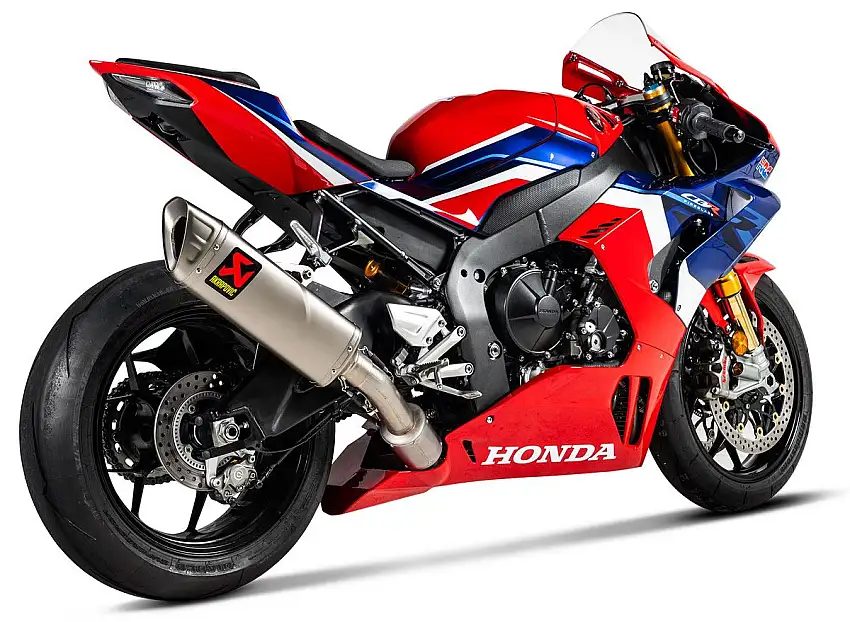 Terminale di scarico Akrapovic TRACK DAY non omologato in titanio per Honda CBR 1000 RR-R SP 20-23