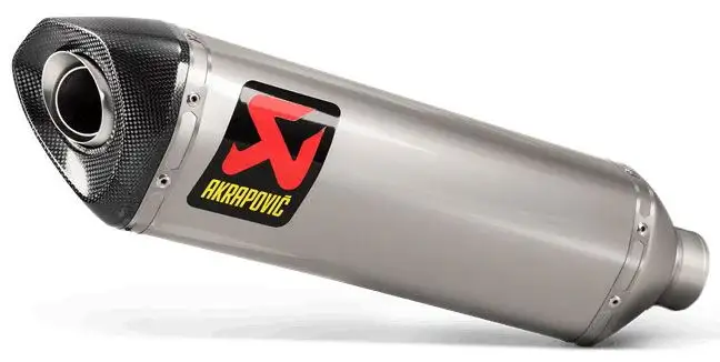 Terminale di scarico Akrapovic TRACK DAY non omologato in titanio con fondello in carbonio per Yamaha R1 20-25