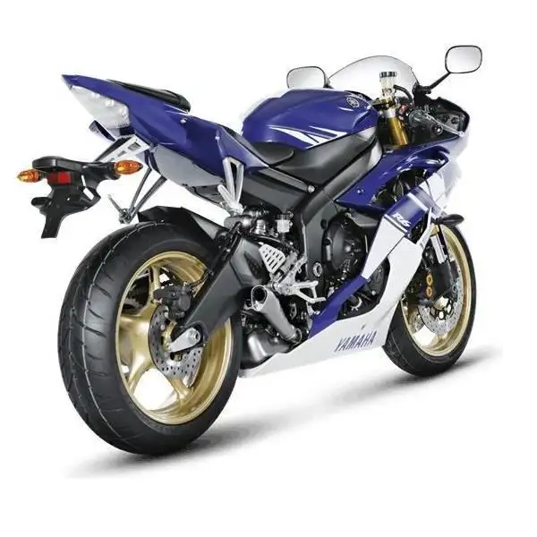 Terminale di scarico Akrapovic non omologato in titanio per Yamaha R6 09-16