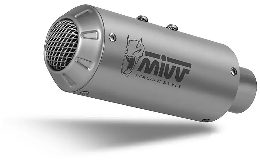 Terminale di scarico basso Mivv MK3 non omologato inox per Honda CBR 1000 RR 17-19