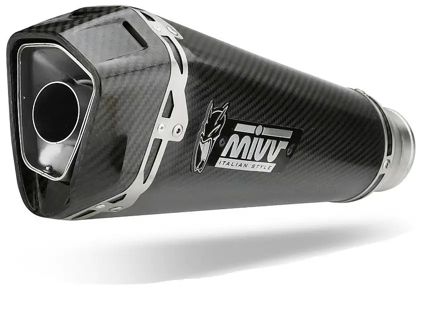 Terminale di scarico Mivv DELTA RACE omologato carbonio per BMW S 1000 RR 19-25