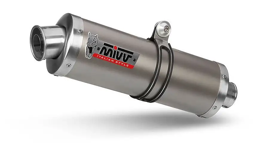 Terminale di scarico Mivv OVAL titanio per Honda CRF 250 R 22-24