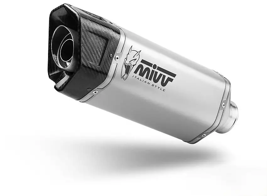 Terminale di scarico Mivv SR-1 omologato inox per Honda Hornet 750 23-25