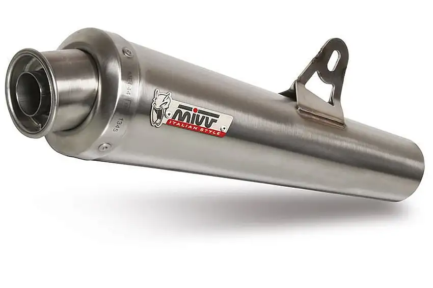 Terminale di scarico Mivv X-cone omologato inox per Honda Hornet 600 03-06