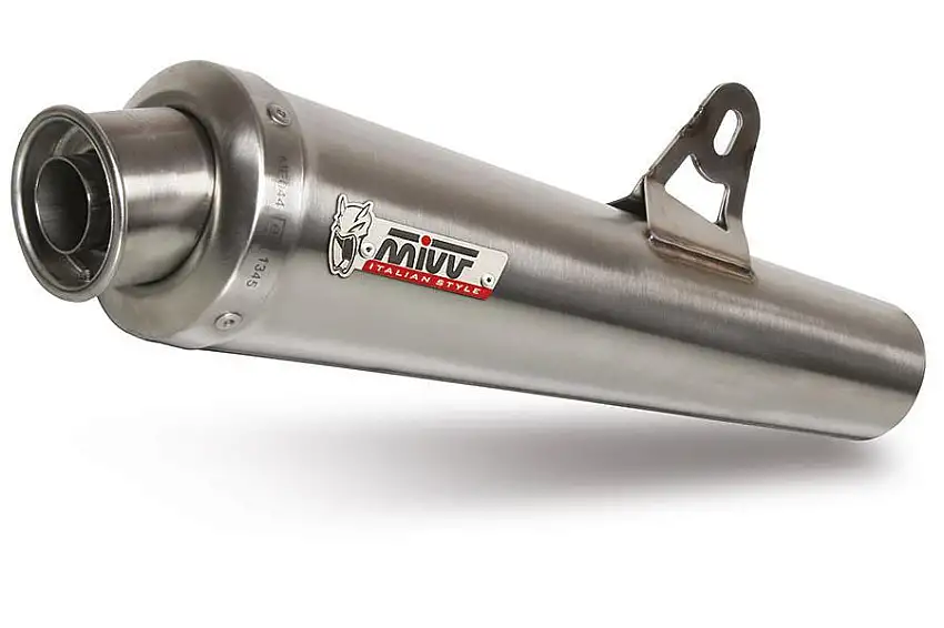 Terminale di scarico Mivv X-cone omologato inox per Honda Hornet 600 98-02