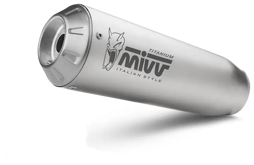 Terminale di scarico Mivv X-M1 omologato titanio per BMW F 900 XR 20-25