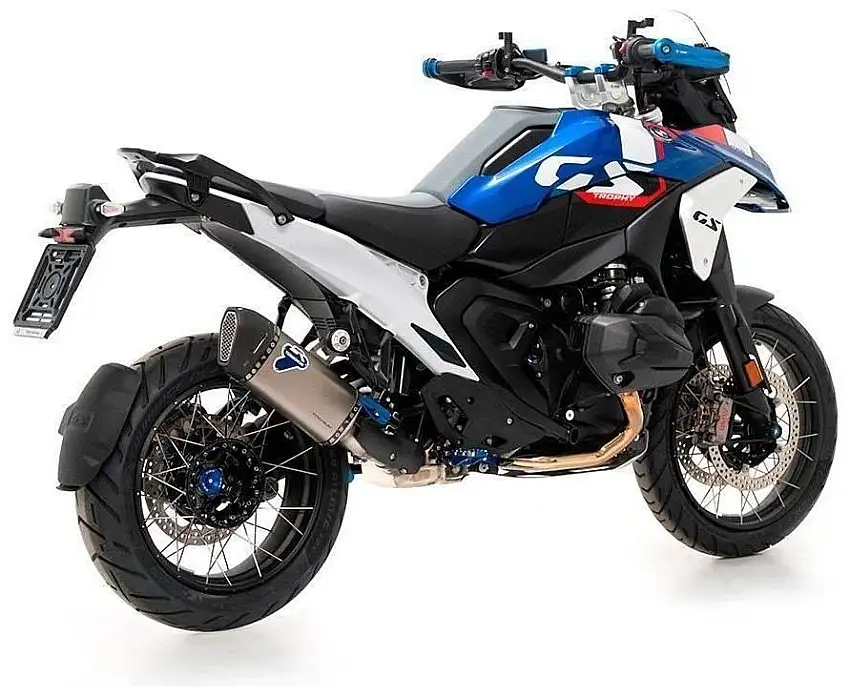 Terminale di scarico Termignoni omologato Euro 5 in titanio con fondello in carbonio per BMW R 1300 GS 23-25