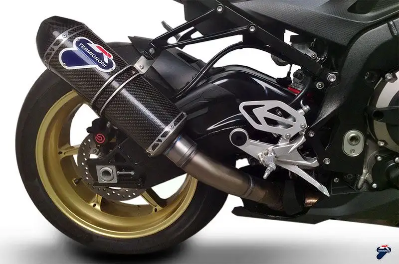 Terminale di scarico Termignoni omologato in carbonio per BMW S 1000 RR 14-16