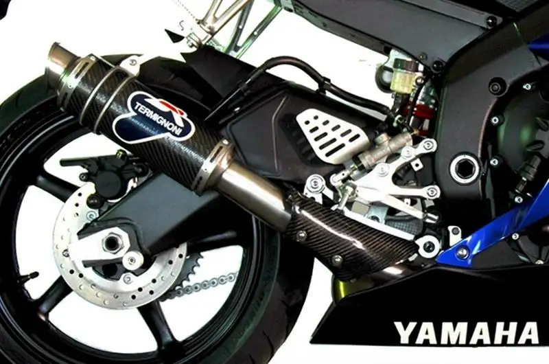 Terminale di scarico Termignoni omologato GP in carbonio per Yamaha R6 06-19