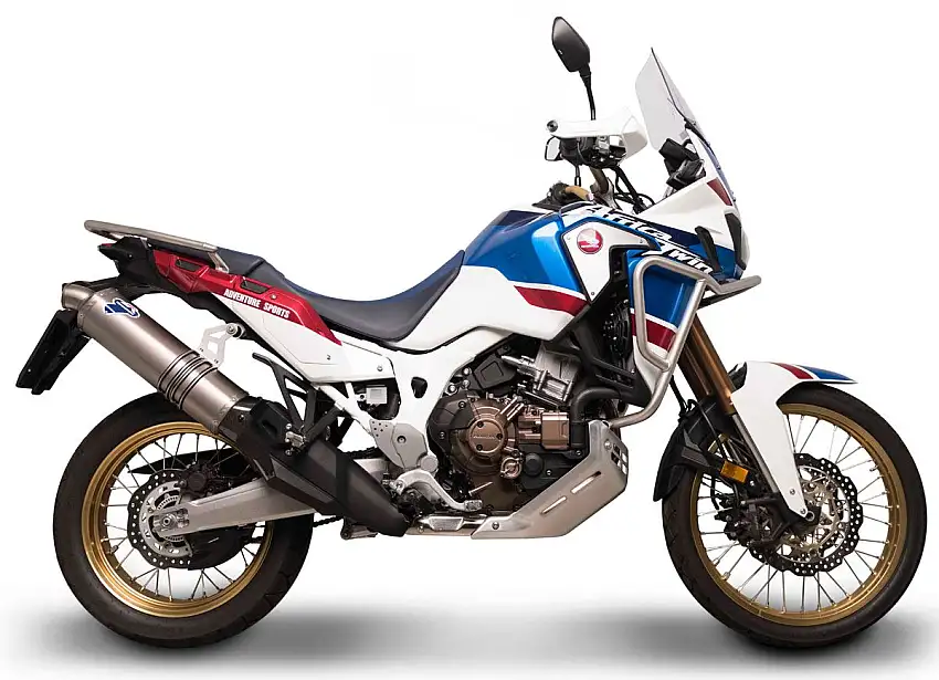 Terminale di scarico Termignoni omologato Euro 4 in titanio per Honda Africa Twin CRF 1000 L 18-19