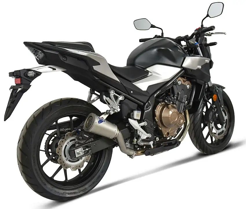 Terminale di scarico Termignoni non omologato in acciaio inox per Honda CB 500 X 19-22