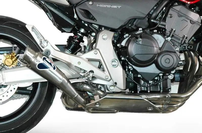 Terminale di scarico Termignoni omologato in acciaio inox per Honda Hornet 600 07-13