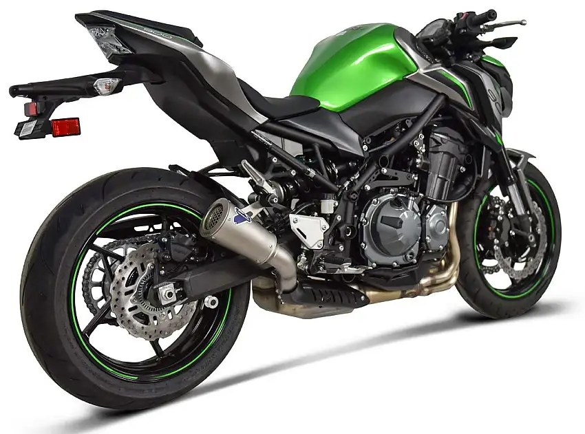 Terminale di scarico Termignoni non omologato in acciaio inox per Kawasaki Z 900 17-19