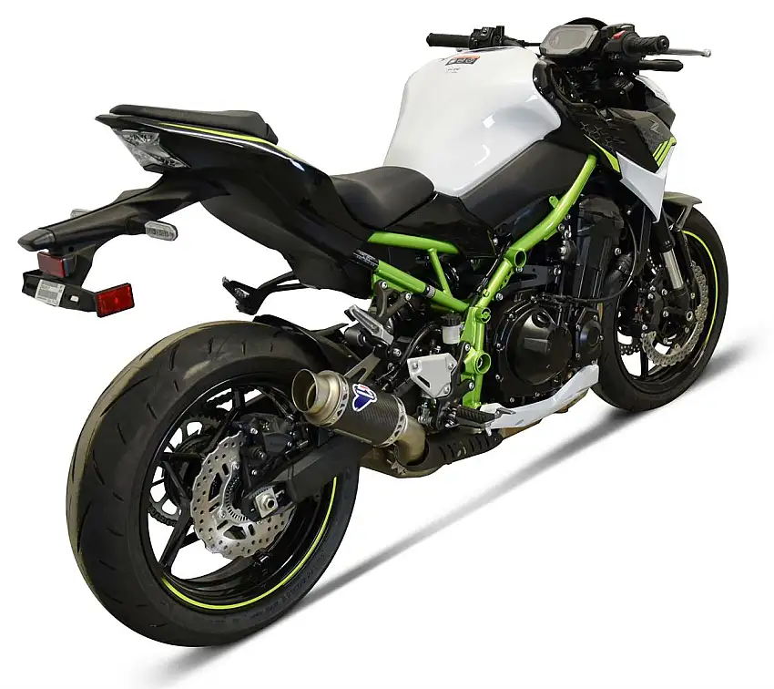 Terminale di scarico Termignoni non omologato in carbonio per Kawasaki Z 900 Euro 5 21-22