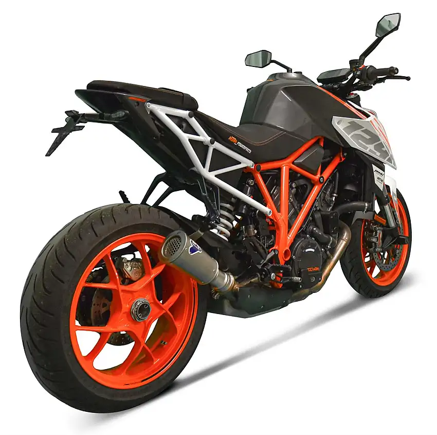 Terminale di scarico Termignoni non omologato in acciaio inox per KTM 1290 Super Duke R 17-19