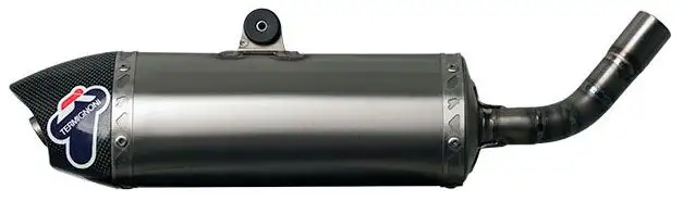 Silenziatore Termignoni non omologato in titanio con fondello in carbonio per KTM 250 EXC 17-18