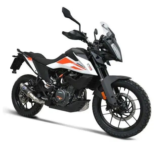 Terminale di scarico Termignoni non omologato in carbonio per KTM 390 Adventure 20-22