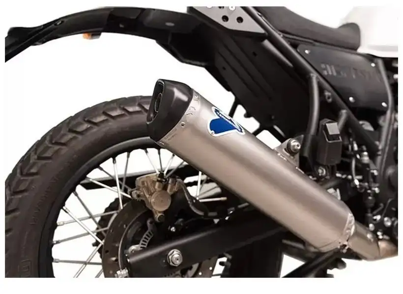 Terminale di scarico Termignoni non omologato in acciaio inox per Royal Enfield Himalayan 410 18-21