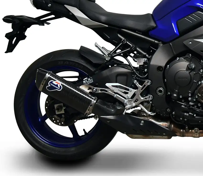Terminale di scarico Termignoni omologato in carbonio per Yamaha MT-10 16-20