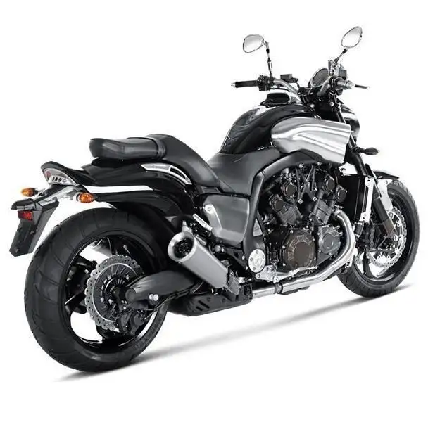 Terminali di scarico Akrapovic omologati in titanio per Yamaha Vmax 1700 09-16