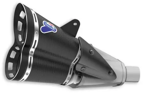 Terminali di scarico Termignoni omologati in carbonio per Ducati Diavel 1200 10-18 (coppia)