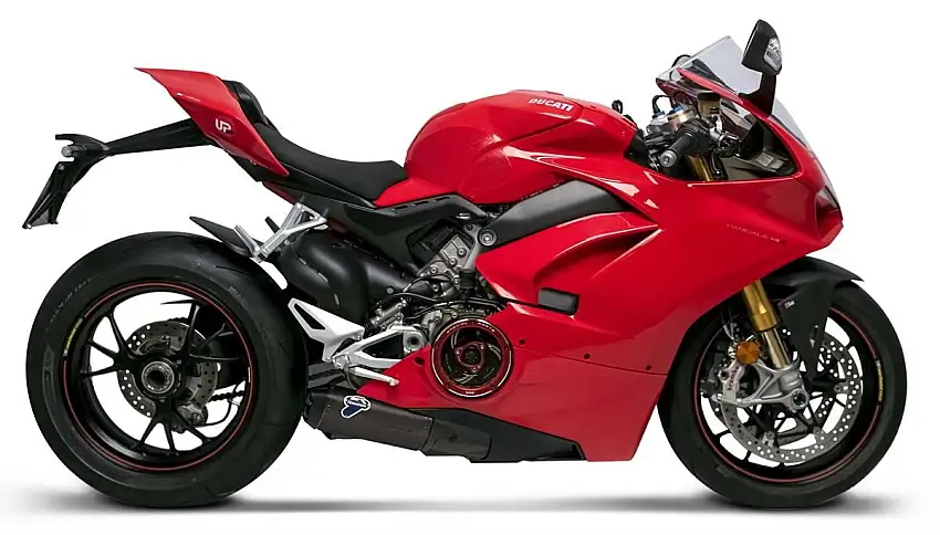 Terminali di scarico Termignoni non omologati titanio nero per Ducati Panigale V4 R 19-24 (coppia)