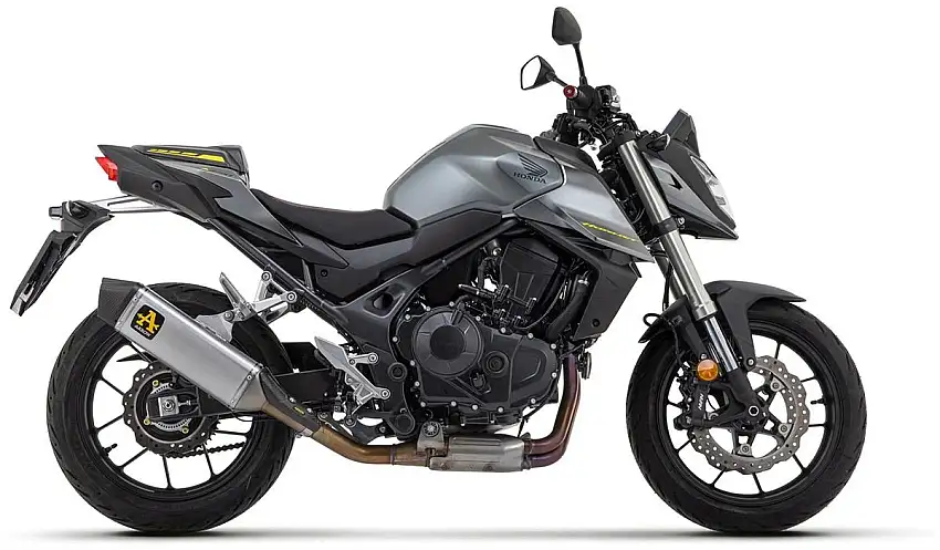 Terminale di scarico Arrow Veloce in alluminio non omologato per Honda Hornet 750 23-24